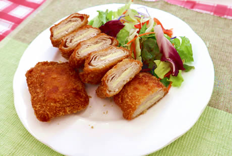 フライパンで！チーズミルフィーユカツ